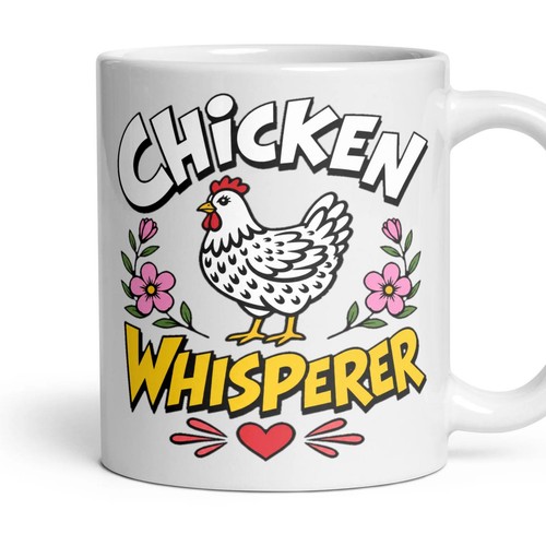 Chicken whisperer mug funny - chicken,