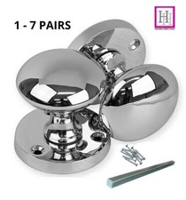 Chrome Door Knobs Mortice Knob