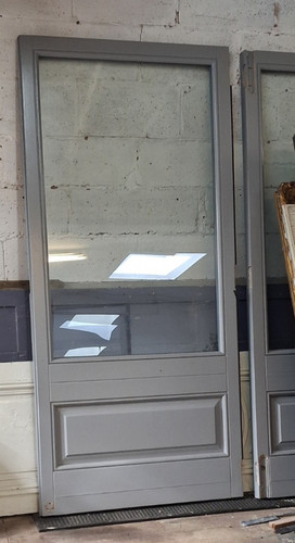 External glazed solid - solid, wood