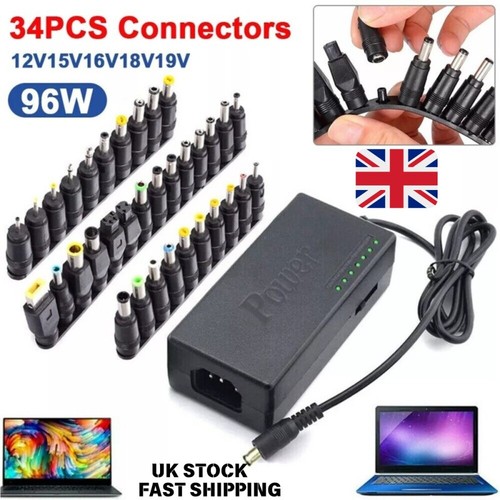 96w universal laptop charger - 96w,