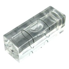 2 X Pieces Spirit Level Clear