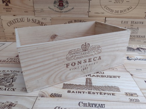 Wooden wine box - wooden,