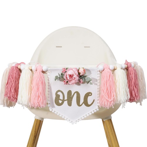 Floral high chair tassel - floral,