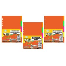 3 x A4 Fluorescent Subject