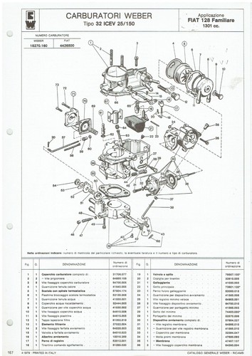 Fiat 128 1301cc estate - 128, weber