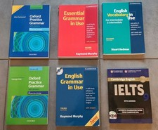 English Grammar Study Bundle: Murphy, Redman, Eastwood, Yule + IELTS 9 (6 Books)