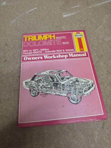 Triumph dolomite 1500tc - triumph,