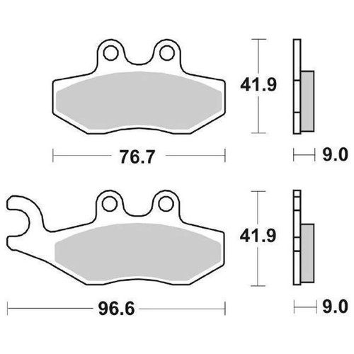 Sbs 177ms brake - sbs, pads