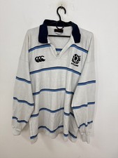 SCOTLAND NATIONAL TEAM RUGBY UNION VINTAGE LONG SLEEVE SHIRT CANTERBURY XL