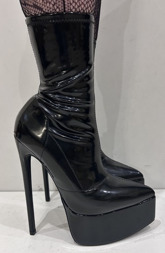 Sexy asos black patent - sexy,