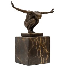 Bronze sculpture man male