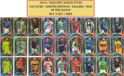 Topps spfl match attax - attax, 2019/20