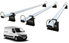 Roof Rack 3 Bars for RENAULT MASTER van (2010-2024) TITAN WorkReady