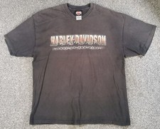 Mens ST.Leger Harley-Davidson Doncaster England T-Shirt Short Sleeve XL Vintage