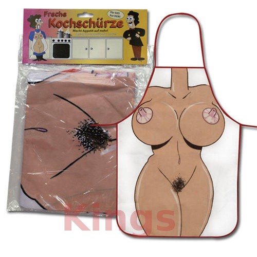 Naughty rude female apron - naughty,