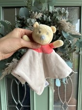 PRIMARK Disney baby Winnie the pooh cuddly toy  comforter soother blankie Beige