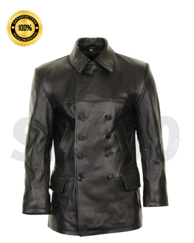 Ww2 style black leather - ww2,