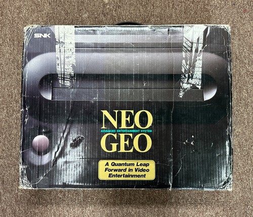 Snk neo geo aes ngh - geo, silver