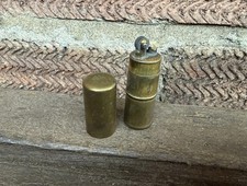 Vintage The Parr Ul Mfg Co Brass Military Trench Petrol Lighter Smoking Tool