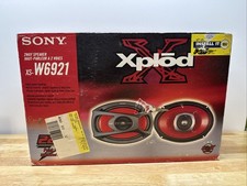 Sony Xplod XS-W6921 2Way 6”x9” Speakers 220 Watt Peak Power 50W Rated Power New