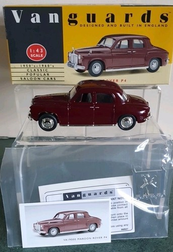 Lledo vanguards maroon rover - lledo,