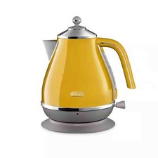 Delonghi Icona Capitals Kettle Yellow KBOC3001Y | 1.7L | Cordless & Stylish