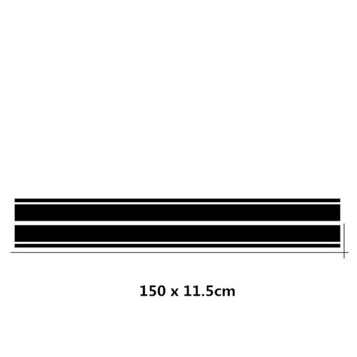 Racing car bonnet hood sticker - bonnet,