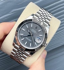 Curved Stainless Steel Jubilee For Rolex 20mm Watch Strap Bracelet Datejust