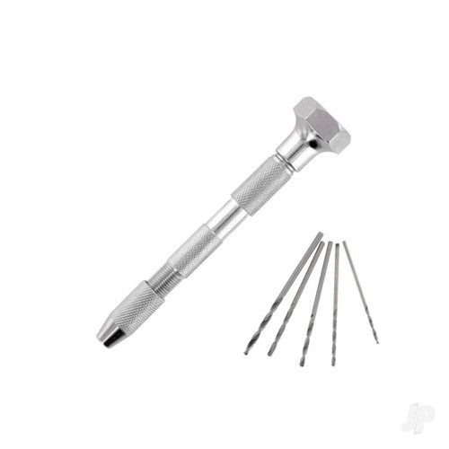 Modelcraft pin vice double - pin,