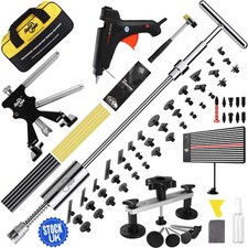PDR Paintless Dent Repair Kit Glue Gun Puller Tabs Tools for Hail Dents Removal