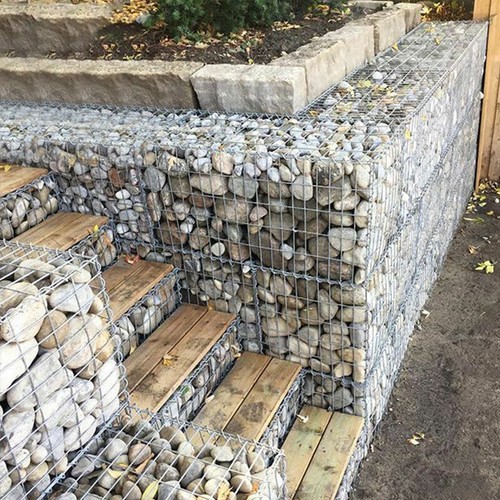 Galvanized steel gabion stone - gabion,