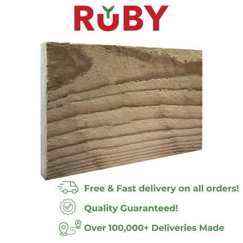 Pressure treated - x, 1"