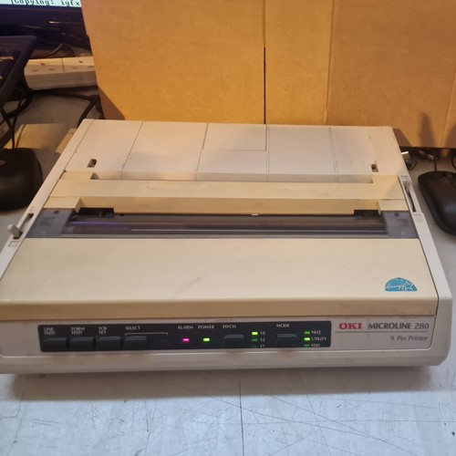 Oki microline 280 dot matrix - oki,