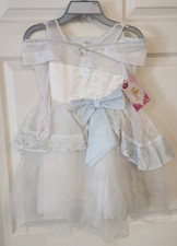Disney Store Cinderella Wedding Gown Dress Size XXS 2/3 Dress-up Princess