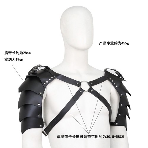 Men steampunk gothic - steampunk, pu