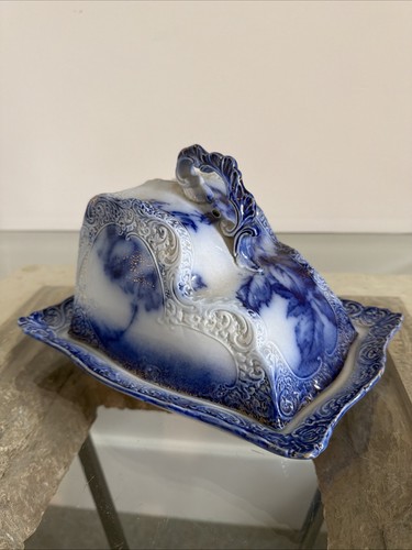 Antique victorian flow blue - victorian,
