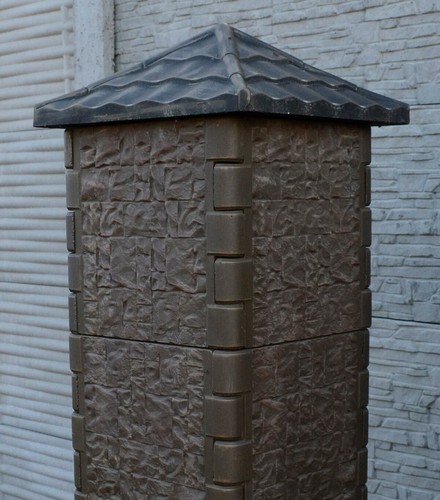 Concrete mold pier caps - pier,
