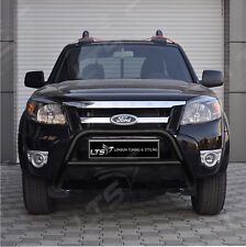 FORD RANGER STAINLESS STEEL BLACK AXLE NUDGE A-BAR, BULL BAR GUARD 2006-2011 W K