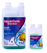 TAP Aquarium Doctor Snail Control Tropical Coldwater 125ml 1L Aquarium Fish Tank