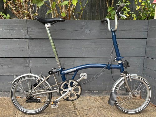 Brompton m3l titanium line - titanium,