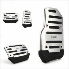 2Pcs Silver Non-Slip Automatic