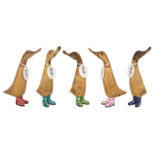 Dcuk floral welly - welly, wooden