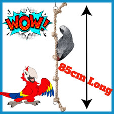 85CM Parrot Climbing Toy, Sisal Tarzan Rope - Parrot Toy -  African Grey, Macaw