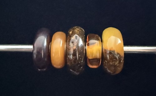 Set trollbeads amber - -,