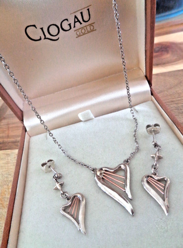 Clogau gold pendant earring - gold,