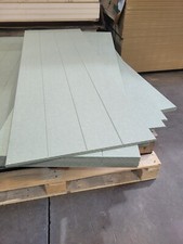 Pack of 6no pieces 1200 x 400 x 9mm V-Grooved MR MDF panelling