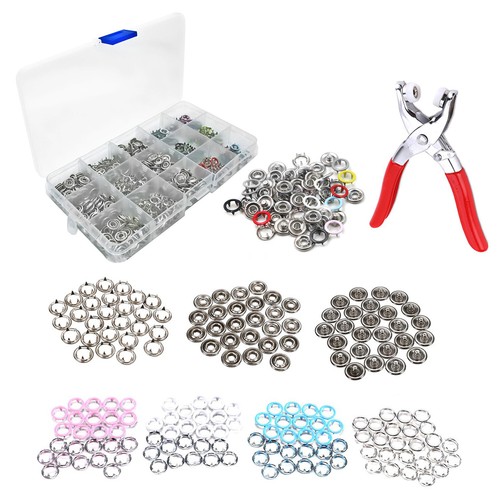 Assorted snap poppers prong - snap,
