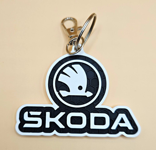 Skoda keychain black and - ,
