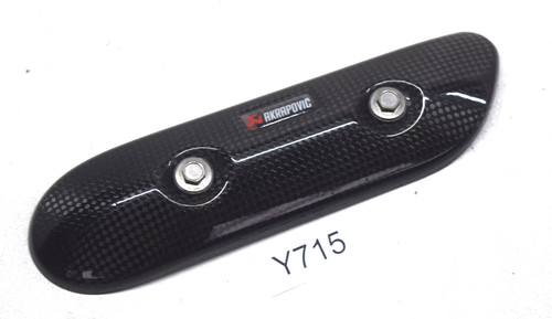 Akrapovic carbon exhaust heat - carbon,
