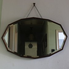 Bevelled 12 sided Wall Mirror